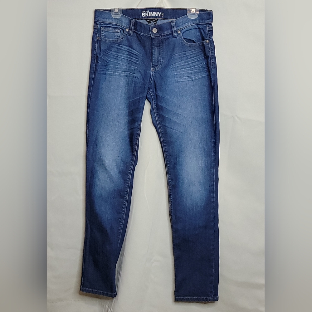 NY&C New York & Company Slim Slouch Skinny Denim Jeans Womens Size 8/29 Blue